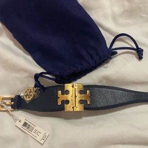 Tory Burch Wide T Hinge Bracelet